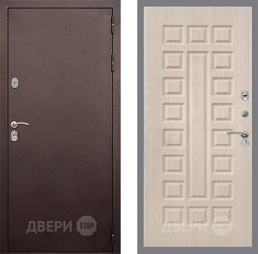 Дверь Стоп КЛАССИК Медь ФЛ-183 Беленый дуб в Наро-Фоминске