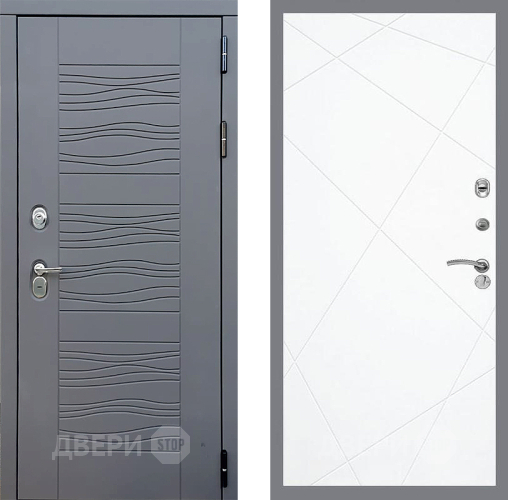 Входная металлическая Дверь Стоп СКАНДИ ФЛ-291 Силк Сноу в Наро-Фоминске