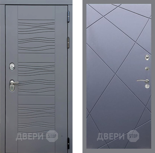Входная металлическая Дверь Стоп СКАНДИ ФЛ-291 Силк титан в Наро-Фоминске