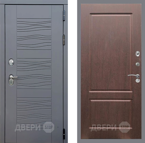 Дверь Стоп СКАНДИ ФЛ-117 Орех премиум в Наро-Фоминске