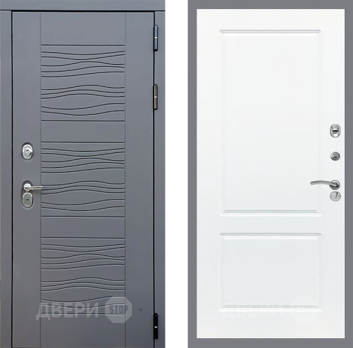 Входная металлическая Дверь Стоп СКАНДИ ФЛ-117 Силк Сноу в Наро-Фоминске