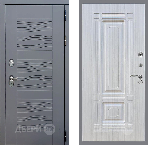 Входная металлическая Дверь Стоп СКАНДИ ФЛ-2 Сандал белый в Наро-Фоминске