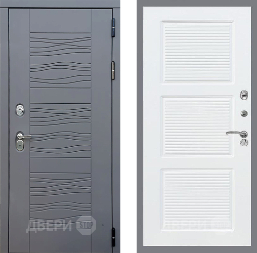 Входная металлическая Дверь Стоп СКАНДИ ФЛ-1 Силк Сноу в Наро-Фоминске
