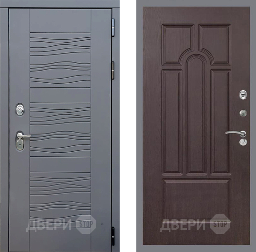 Входная металлическая Дверь Стоп СКАНДИ ФЛ-58 Венге в Наро-Фоминске