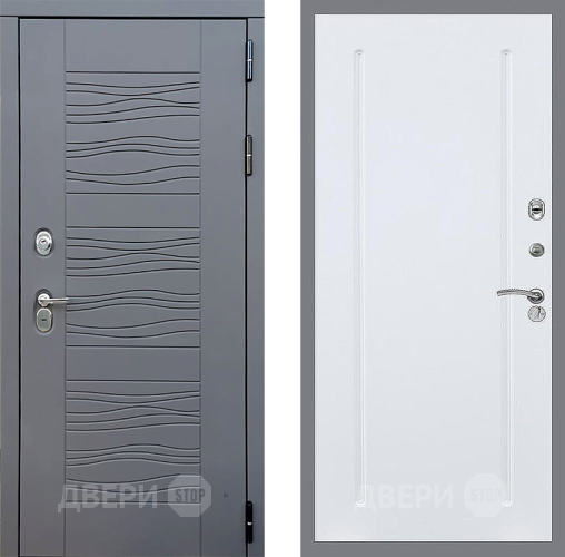 Входная металлическая Дверь Стоп СКАНДИ ФЛ-68 Силк Сноу в Наро-Фоминске
