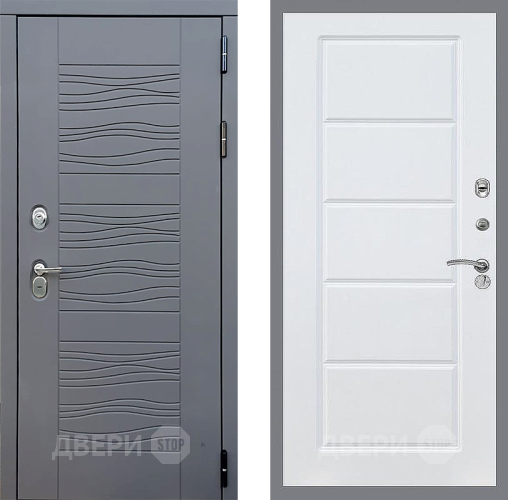 Входная металлическая Дверь Стоп СКАНДИ ФЛ-39 Силк Сноу в Наро-Фоминске