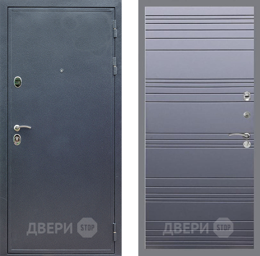 Входная металлическая Дверь Стоп СИЛЬВЕР Лайн Силк титан в Наро-Фоминске