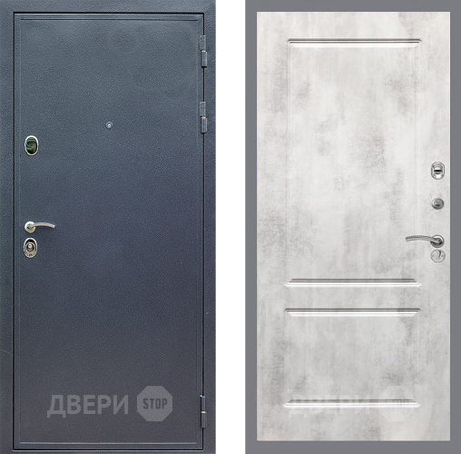 Дверь Стоп СИЛЬВЕР ФЛ-117 Бетон светлый в Наро-Фоминске
