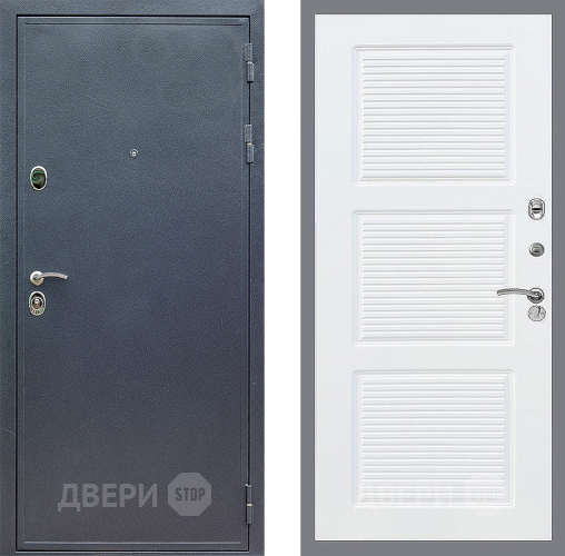 Входная металлическая Дверь Стоп СИЛЬВЕР ФЛ-1 Силк Сноу в Наро-Фоминске