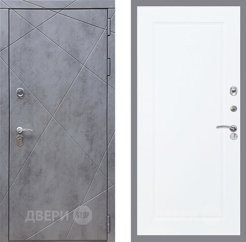 Входная металлическая Дверь Стоп Лучи ФЛ-119 Силк Сноу в Наро-Фоминске