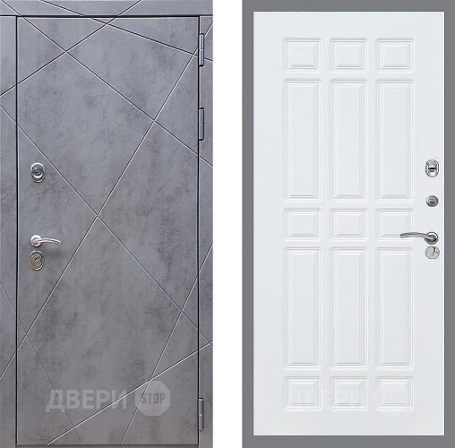 Входная металлическая Дверь Стоп Лучи ФЛ-33 Силк Сноу в Наро-Фоминске