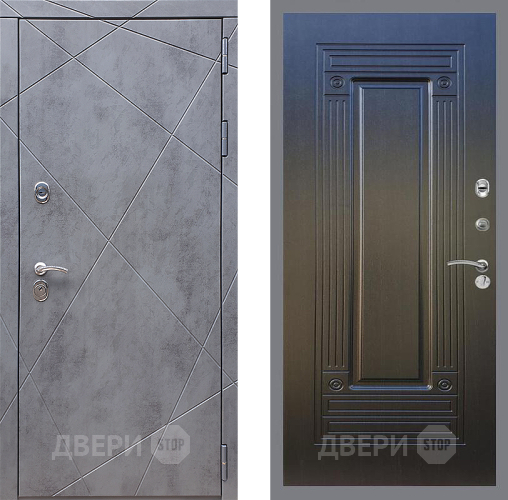 Входная металлическая Дверь Стоп Лучи ФЛ-4 Венге в Наро-Фоминске