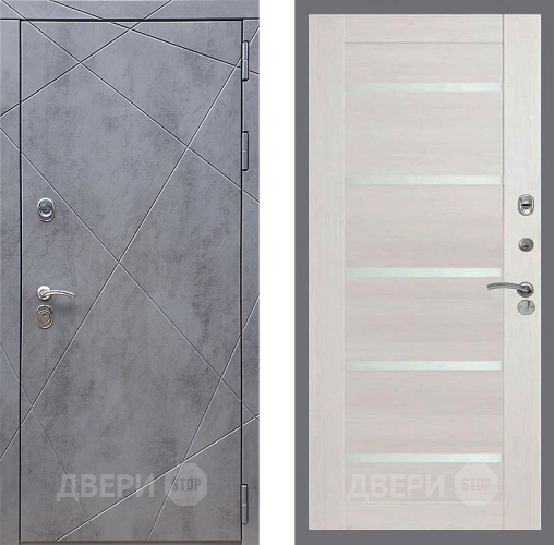Входная металлическая Дверь Стоп Лучи СБ-14 Лиственница беж в Наро-Фоминске