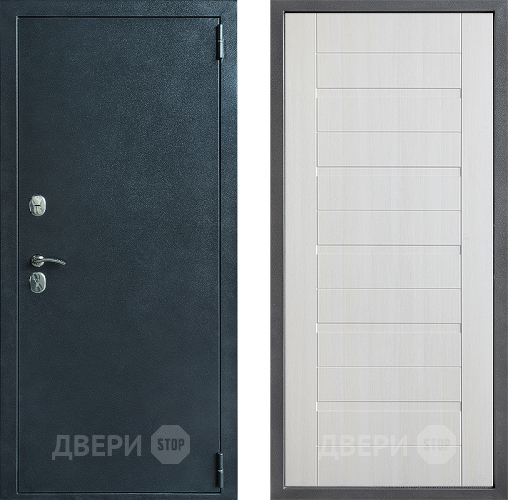Входная металлическая Дверь Дверной континент ДК-70 Дизайн ФЛ-70 Лиственница белая в Наро-Фоминске