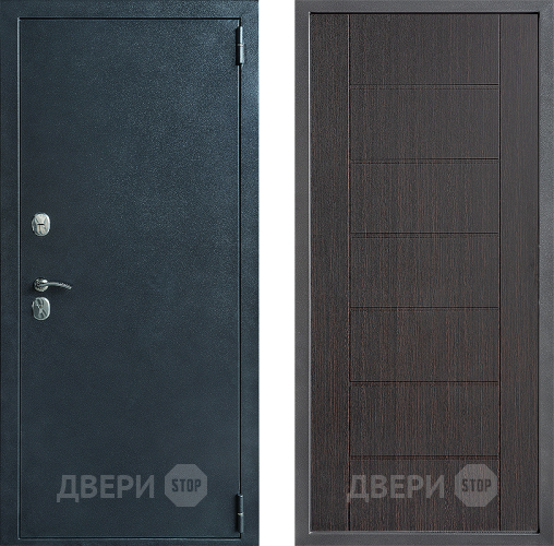 Входная металлическая Дверь Дверной континент ДК-70 Дизайн ФЛ-Лайн Венге в Наро-Фоминске