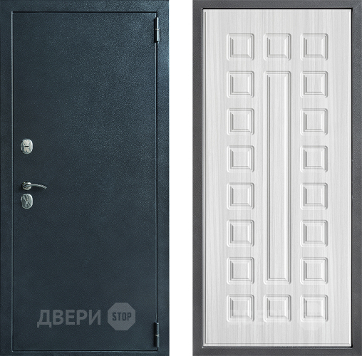 Входная металлическая Дверь Дверной континент ДК-70 Дизайн ФЛ-183 Сандал белый в Наро-Фоминске