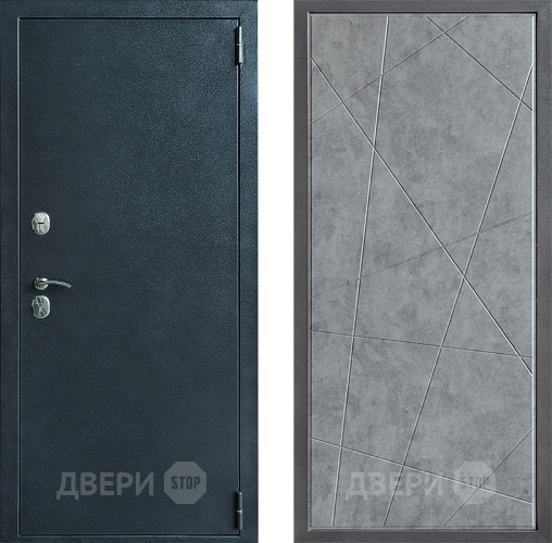 Дверь Дверной континент ДК-70 Дизайн ФЛ-655 Бетон серый в Наро-Фоминске