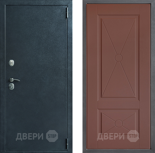 Входная металлическая Дверь Дверной континент ДК-70 Дизайн ФЛ-617 Ясень шоколадный в Наро-Фоминске