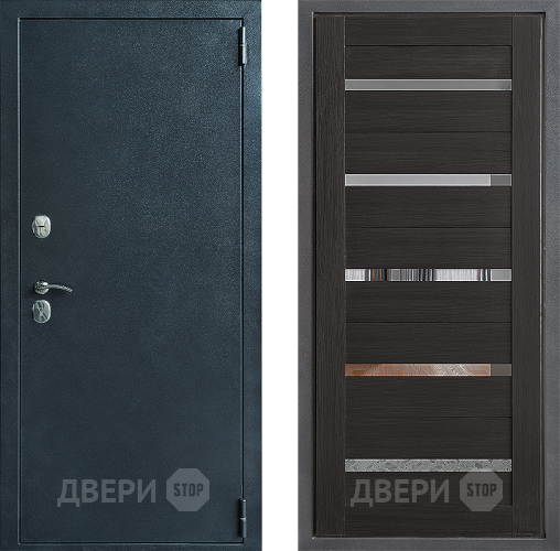 Входная металлическая Дверь Дверной континент ДК-70 Дизайн ФЛ-47 Венге в Наро-Фоминске
