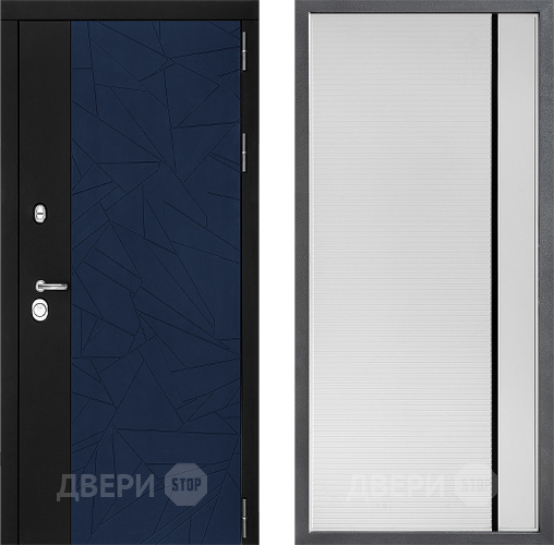 Дверь Дверной континент ДК-9 ФЛ-757 Черное Стекло Софт милк в Наро-Фоминске