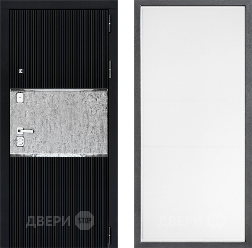 Входная металлическая Дверь Дверной континент ДК-13 ФЛ-649 Белый софт в Наро-Фоминске