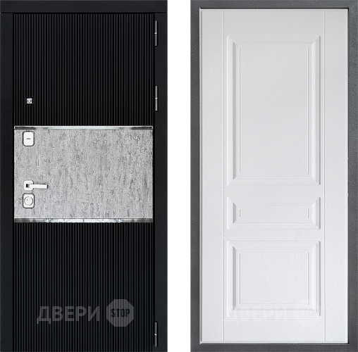 Входная металлическая Дверь Дверной континент ДК-13 ФЛ-243 Альберо Браш серебро в Наро-Фоминске