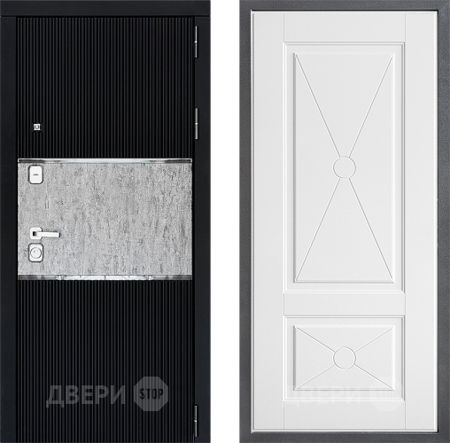 Входная металлическая Дверь Дверной континент ДК-13 ФЛ-617 Софт милк в Наро-Фоминске