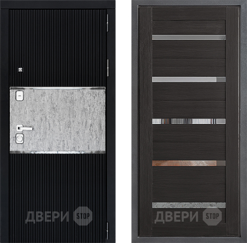 Входная металлическая Дверь Дверной континент ДК-13 ФЛ-47 Венге в Наро-Фоминске
