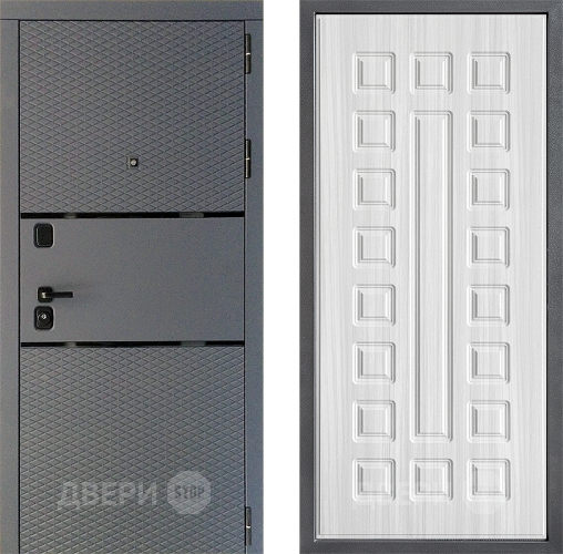 Входная металлическая Дверь Дверной континент Диамант Дизайн ФЛ-183 Сандал белый в Наро-Фоминске