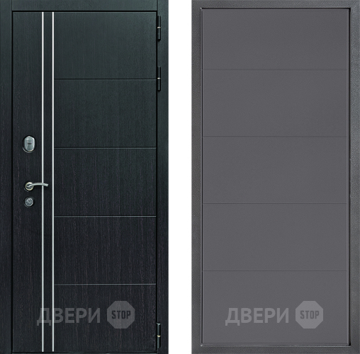 Дверь Дверной континент Теплолюкс Дизайн ФЛ-649 Графит софт в Наро-Фоминске