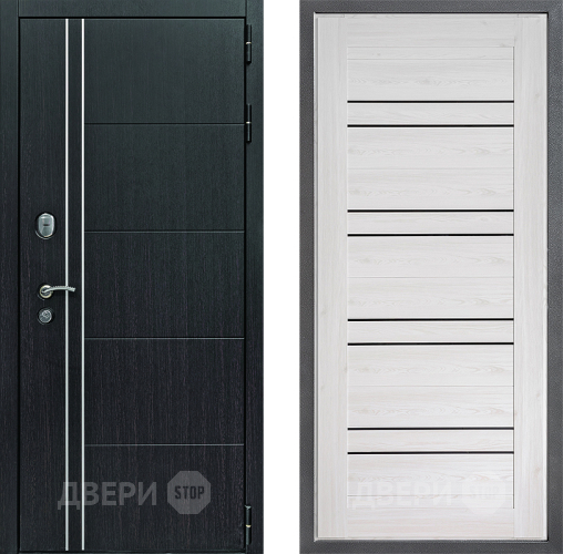 Входная металлическая Дверь Дверной континент Теплолюкс Дизайн ФЛ-49 Сосна белая в Наро-Фоминске