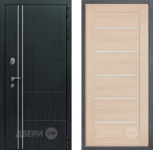 Входная металлическая Дверь Дверной континент Теплолюкс Дизайн ФЛ-46 Капучино в Наро-Фоминске