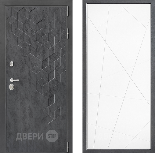 Дверь Дверной континент ДК-3/713 ФЛ-655 Белый софт в Наро-Фоминске