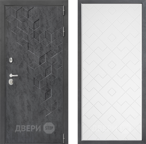 Дверь Дверной континент ДК-3/713 ФЛ-Тиффани Белый софт в Наро-Фоминске