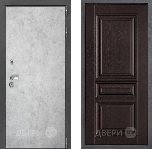 Дверь Дверной континент ДК-3/743 ФЛ-243 Дуб шоколадный в Наро-Фоминске