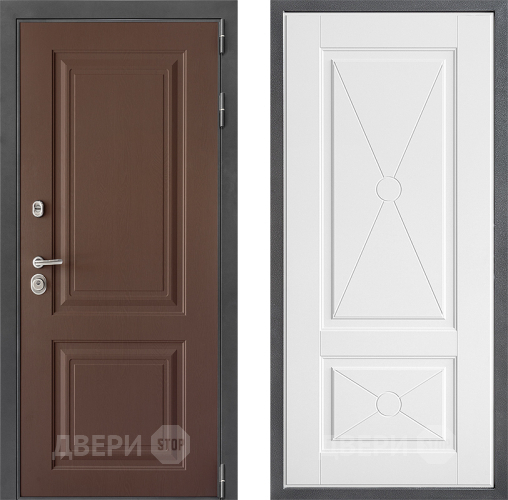 Входная металлическая Дверь Дверной континент ДК-3/729 ФЛ-617 Софт милк в Наро-Фоминске