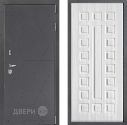 Входная металлическая Дверь Дверной континент ДК-3/744 ФЛ-183 Сандал белый в Наро-Фоминске
