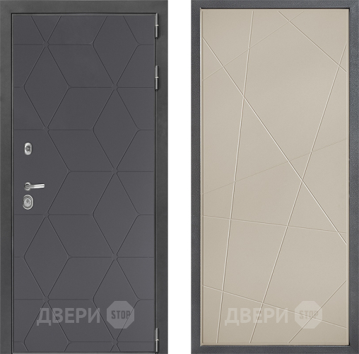 Входная металлическая Дверь Дверной континент ДК-3/744 ФЛ-655 Капучино в Наро-Фоминске