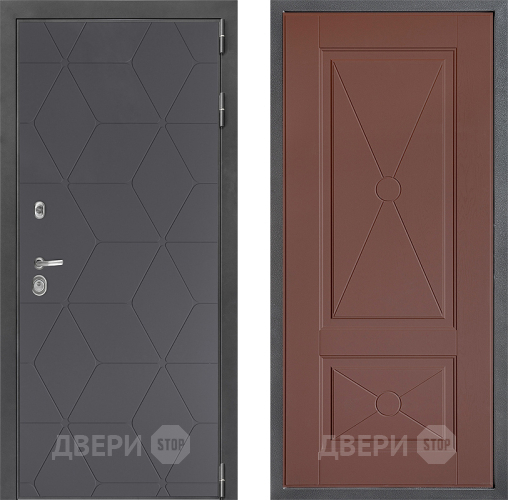 Дверь Дверной континент ДК-3/744 ФЛ-617 Ясень шоколадный в Наро-Фоминске