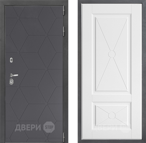 Входная металлическая Дверь Дверной континент ДК-3/744 ФЛ-617 Софт милк в Наро-Фоминске