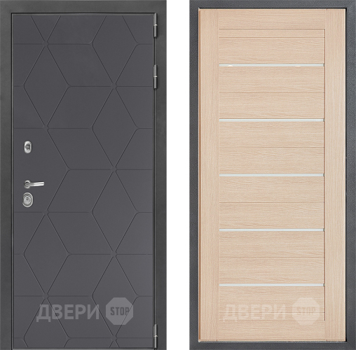 Входная металлическая Дверь Дверной континент ДК-3/744 ФЛ-46 Капучино в Наро-Фоминске