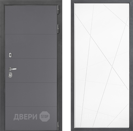 Дверь Дверной континент ДК-3/649 ФЛ-655 Белый софт в Наро-Фоминске