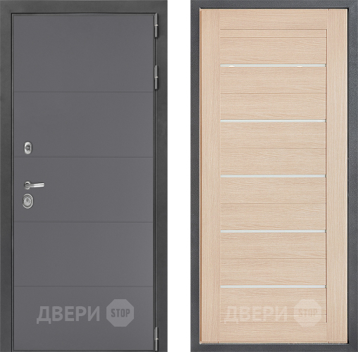 Входная металлическая Дверь Дверной континент ДК-3/649 ФЛ-46 Капучино в Наро-Фоминске