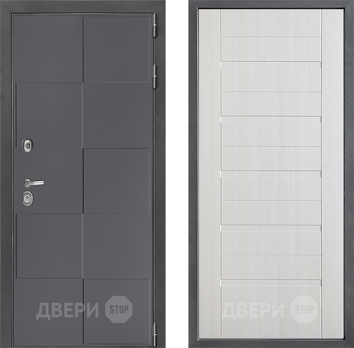 Входная металлическая Дверь Дверной континент ДК-3/606 ФЛ-70 Лиственница белая в Наро-Фоминске