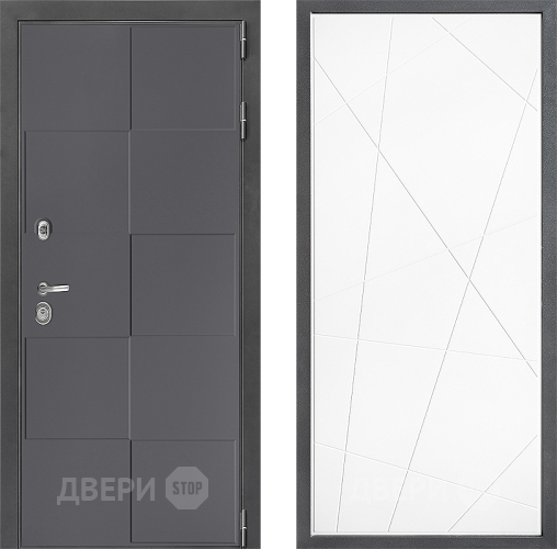 Дверь Дверной континент ДК-3/606 ФЛ-655 Белый софт в Наро-Фоминске