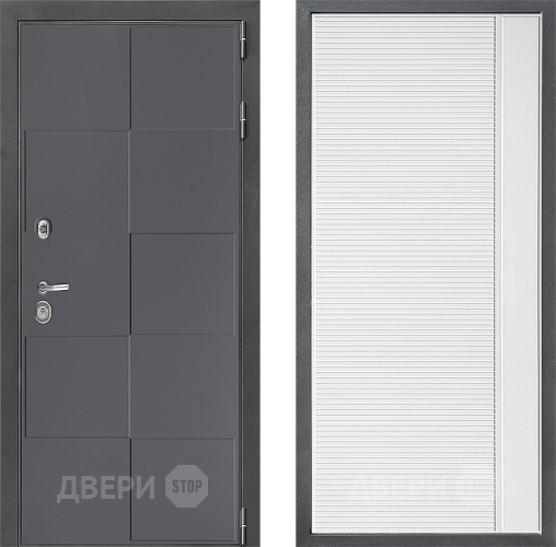 Дверь Дверной континент ДК-3/606 ФЛ-757 Белое Стекло Софт милк в Наро-Фоминске