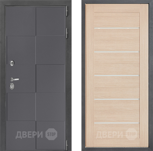 Входная металлическая Дверь Дверной континент ДК-3/606 ФЛ-46 Капучино в Наро-Фоминске