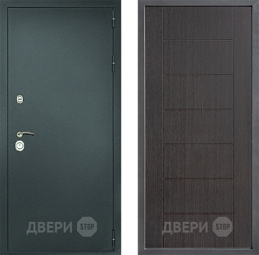 Дверь Дверной континент Рубикон Серебро Дизайн ФЛ-Лайн Венге в Наро-Фоминске