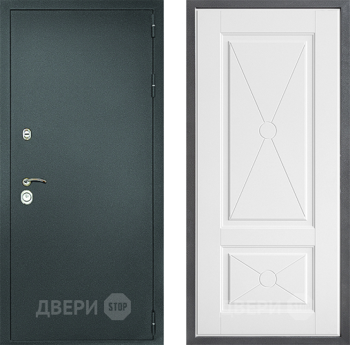 Входная металлическая Дверь Дверной континент Рубикон Серебро Дизайн ФЛ-617 Софт милк в Наро-Фоминске