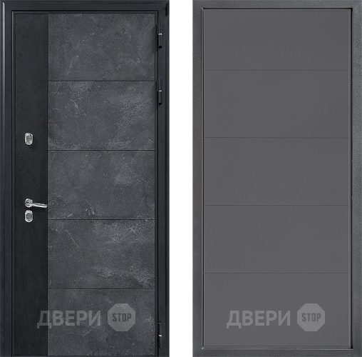 Дверь Дверной континент ДК-15 Бетон ТЕРМО ФЛ-649 Графит софт в Наро-Фоминске